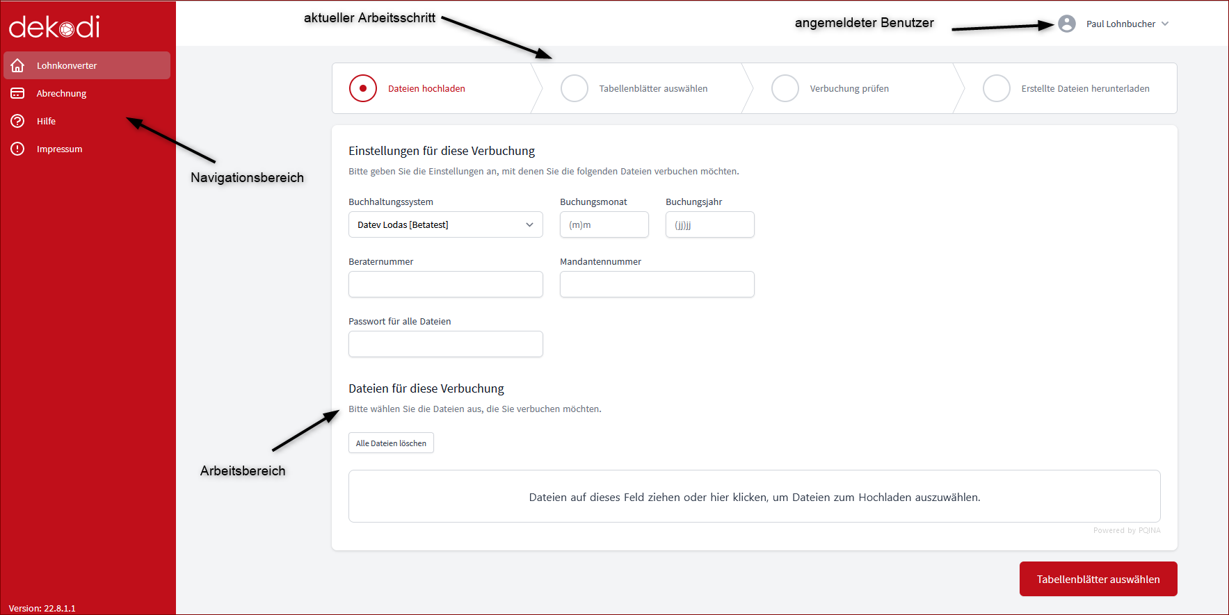 Vergrößern Starbildschirm des Konverters